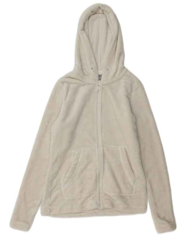 Chaqueta polar con capucha para mujer Mountain Warehouse UK 8 Small Off White