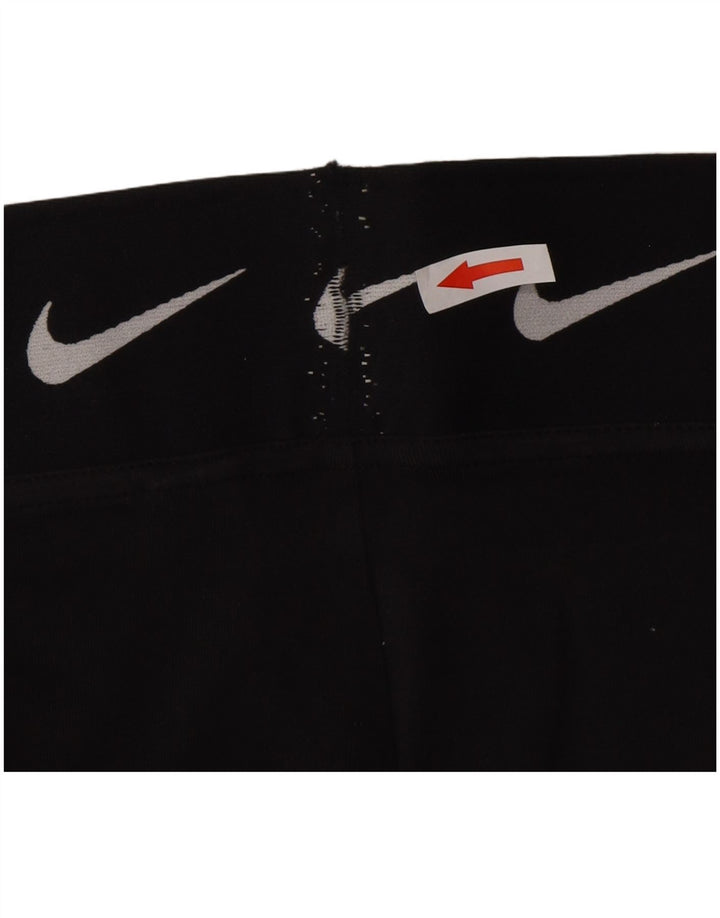 Nike Leggings gráficos para mujer UK 10 Small Algodón negro