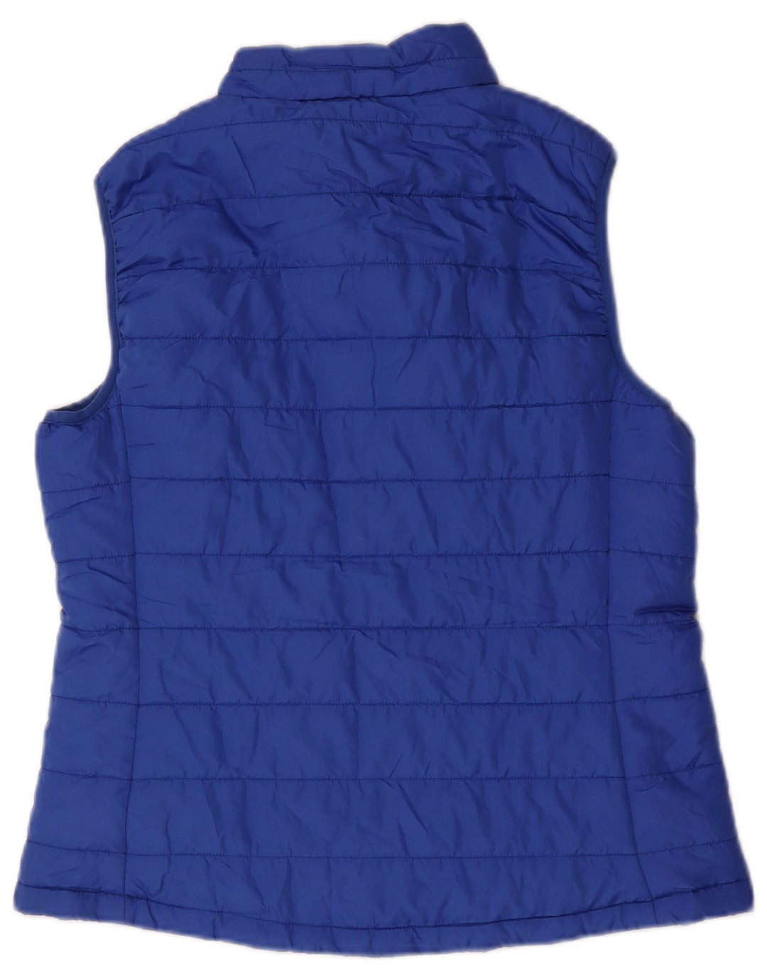 Marks & Spencer Chaleco acolchado para mujer UK 40 Poliéster azul medio