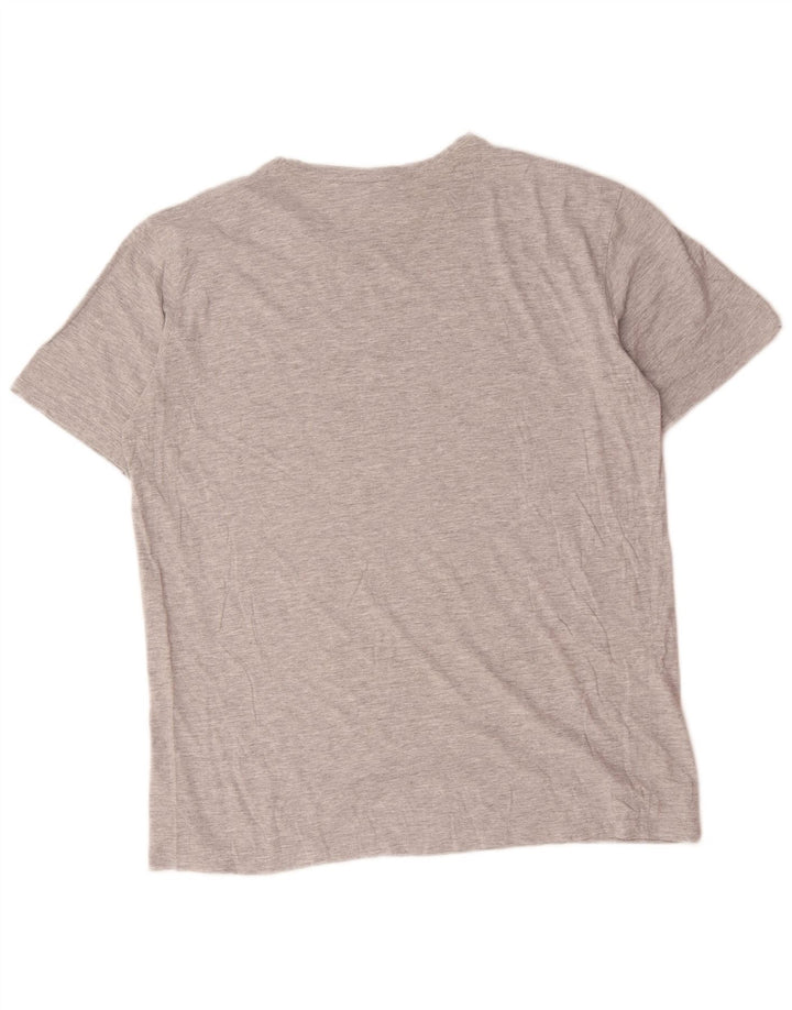 Lotto Camiseta gráfica para hombre Top 2XL Gris moteado