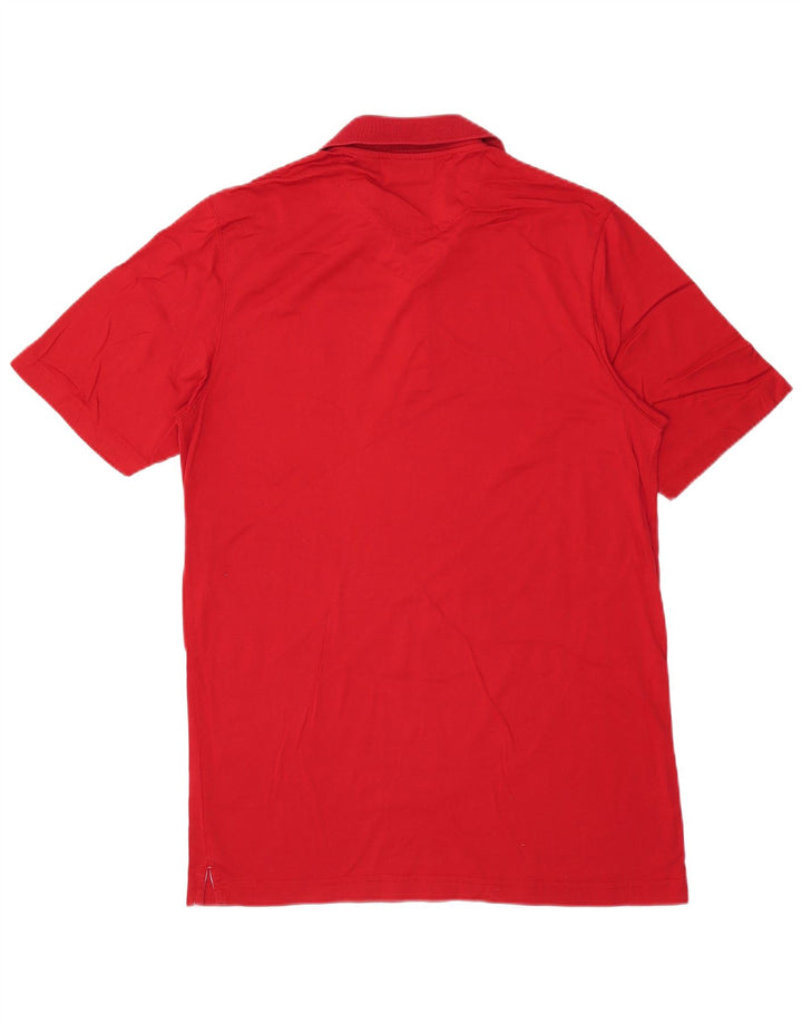 Chaps Polo de golf para hombre pequeño de algodón rojo