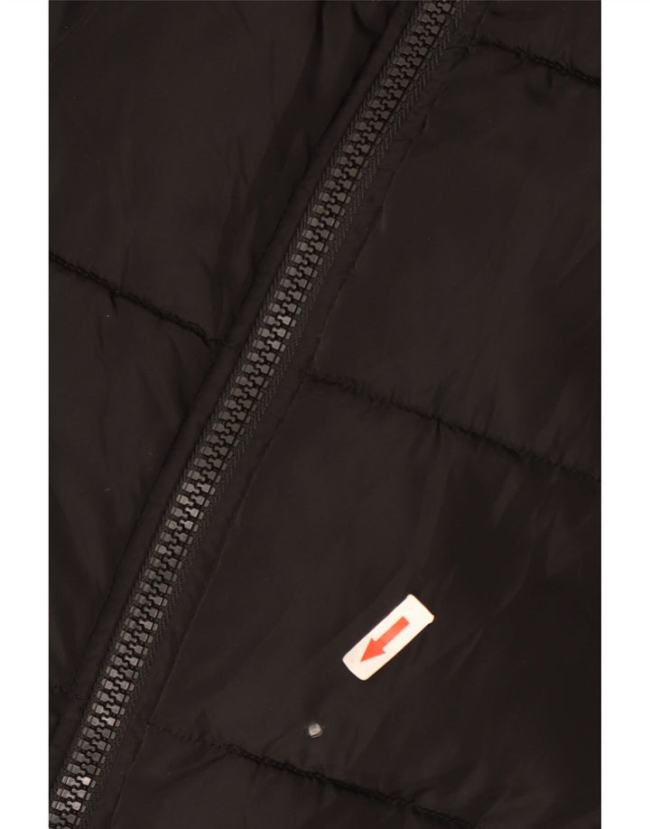 Diesel Chaqueta acolchada para hombre UK 36 Small Negro