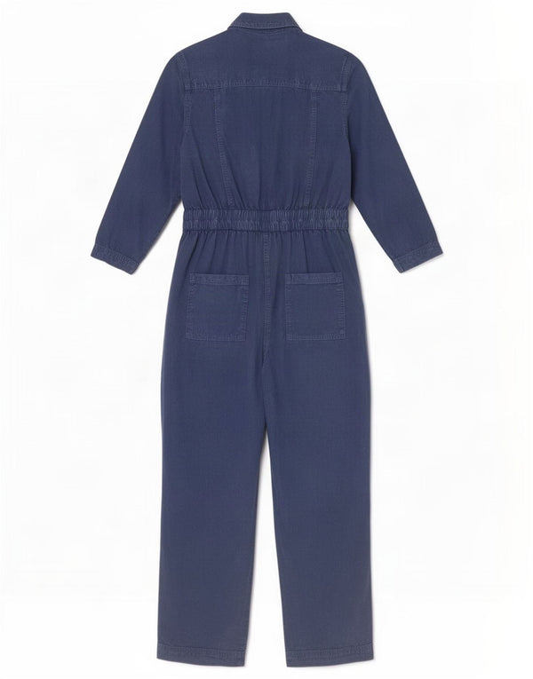 Marks & Spencer Mono de manga larga para mujer UK 8 Small Blue Lyocell