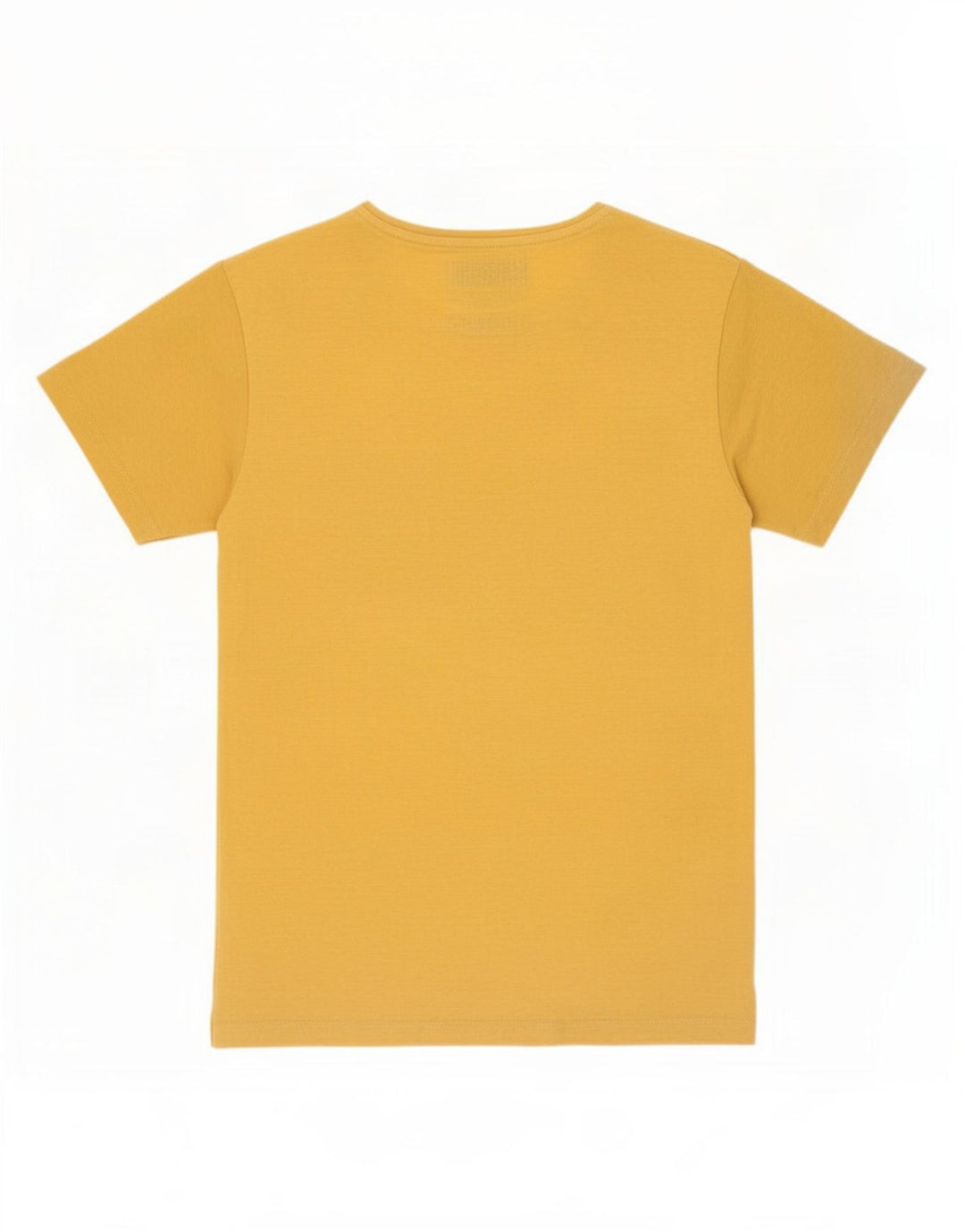Jack & Jones Hombre Camiseta Gráfica Top Poliéster Amarillo Mediano