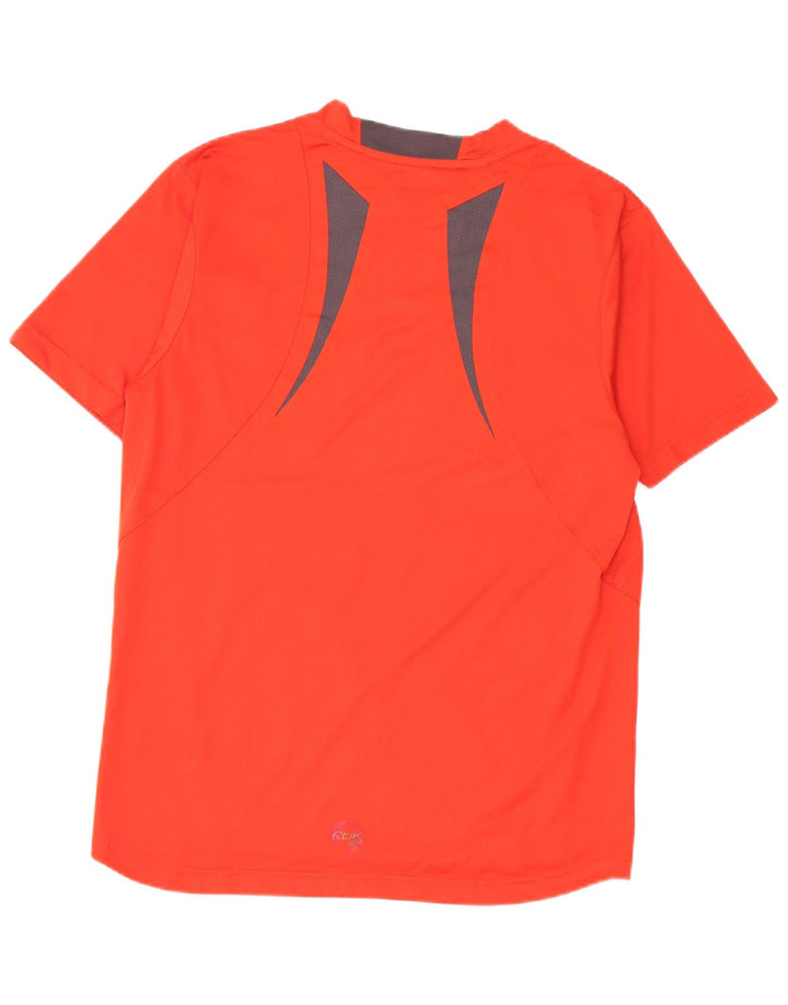 Camiseta Reebok Hombre Top Medium Rojo Colorblock Poliéster
