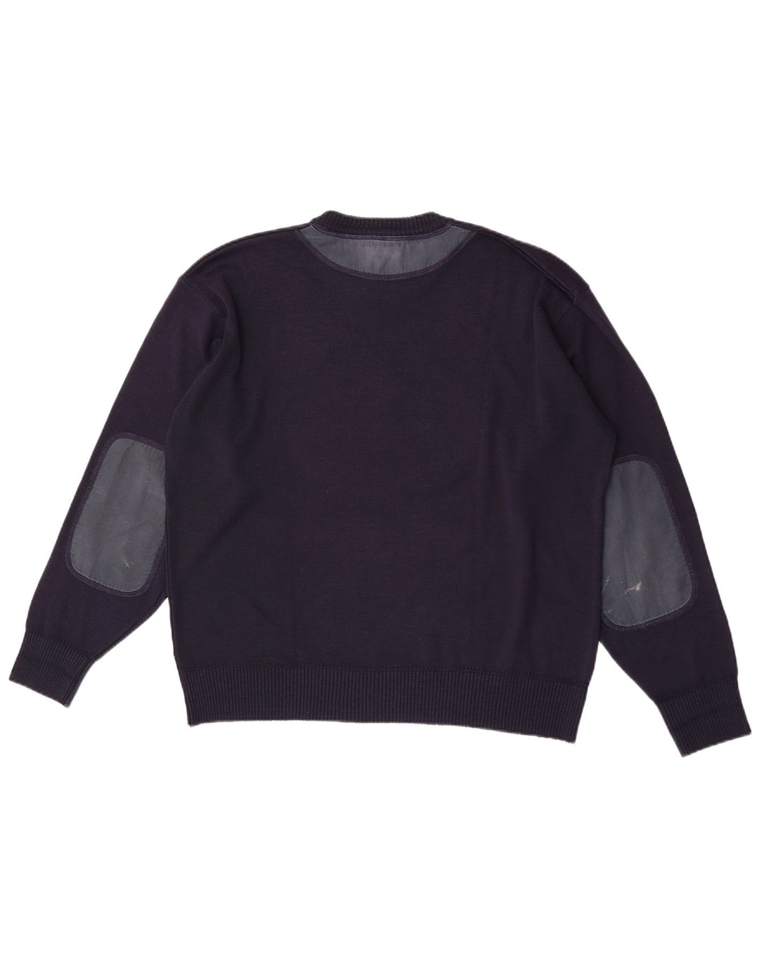 Blue Drake - Jersey con cuello redondo y gráfico para hombre, talla grande, azul marino