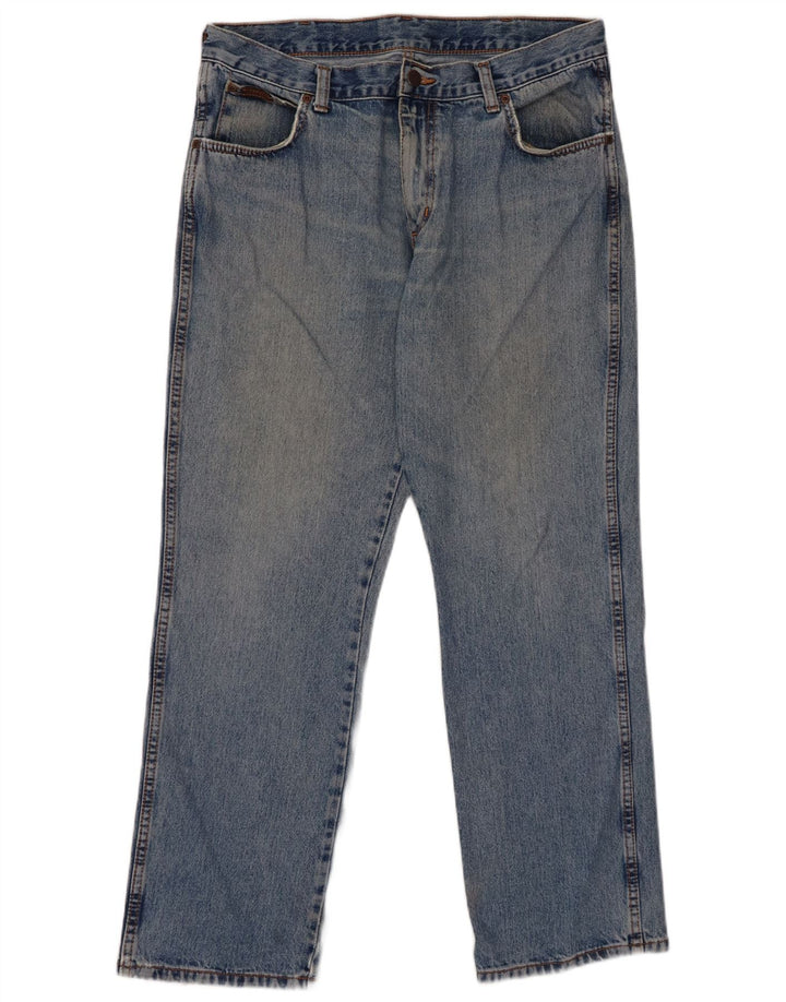 Wrangler Vaqueros Rectos Texas Para Hombre W36 L30 Algodón Azul