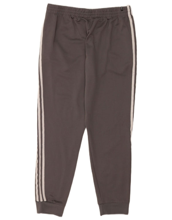 Adidas Hombre Pantalón Chándal Joggers XL Gris Poliéster Deportes