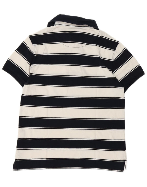 Slam Polo De Hombre De Algodón A Rayas Blanco Pequeño