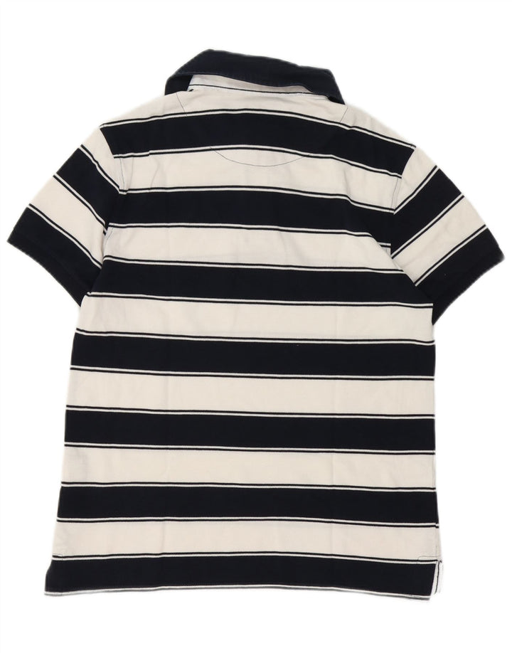 Slam Polo De Hombre De Algodón A Rayas Blanco Pequeño