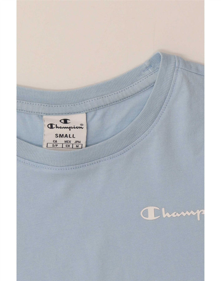 Champion Camiseta Hombre Top Small Azul