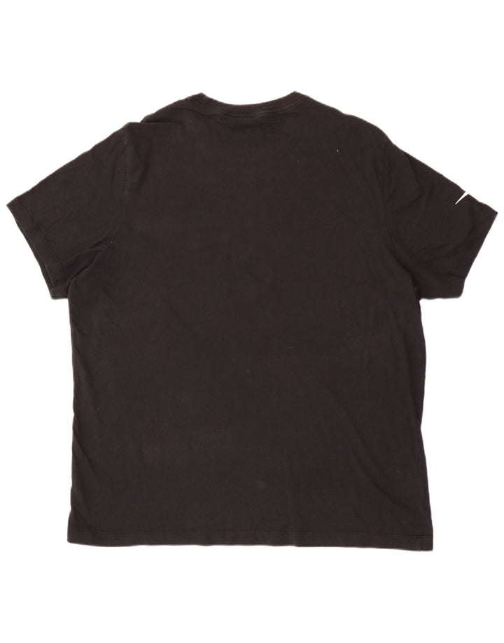 Camiseta NIKE Hombre Top 2XL Algodón Negro