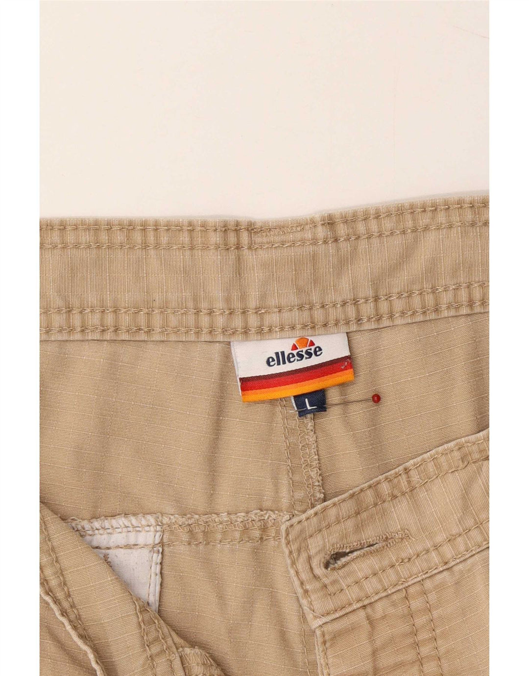 Ellesse Mens Cargo Shorts Grande W34 Beige
