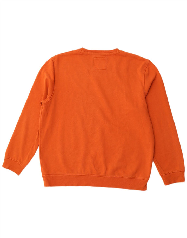 CREW CLOTHING Sudadera para hombre Jersey 2XL Algodón naranja