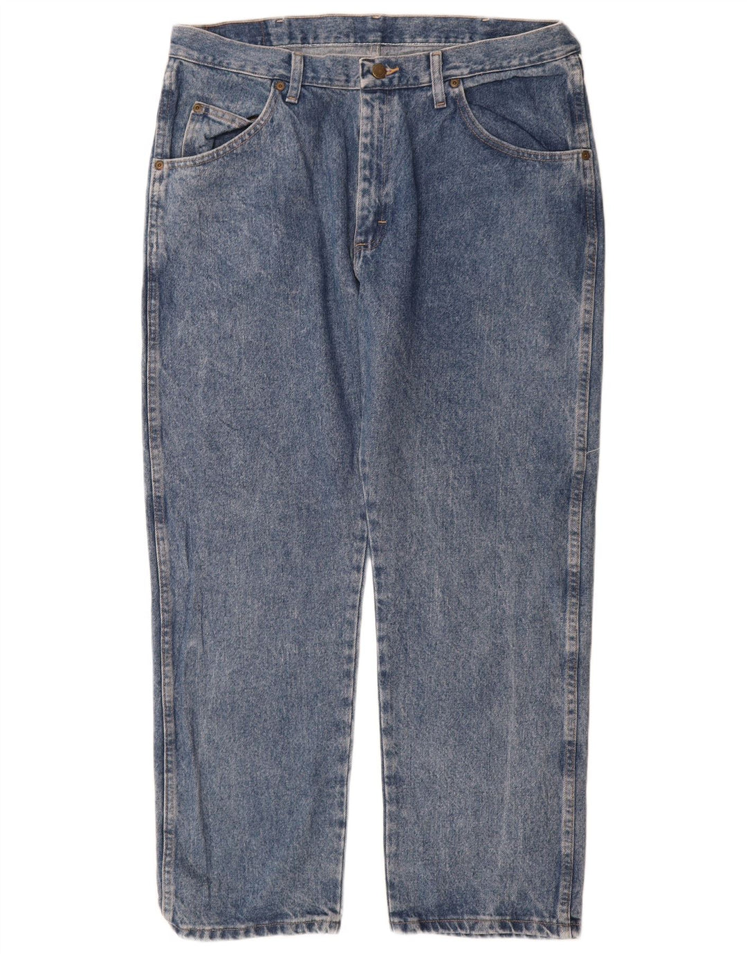 Wrangler Vaqueros Rectos De Corte Regular Para Hombre W36 L29 Azul