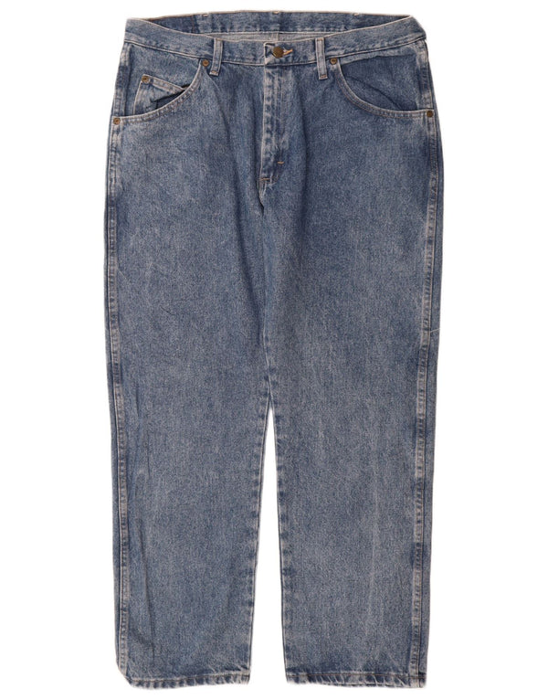 Wrangler Vaqueros Rectos De Corte Regular Para Hombre W36 L29 Azul