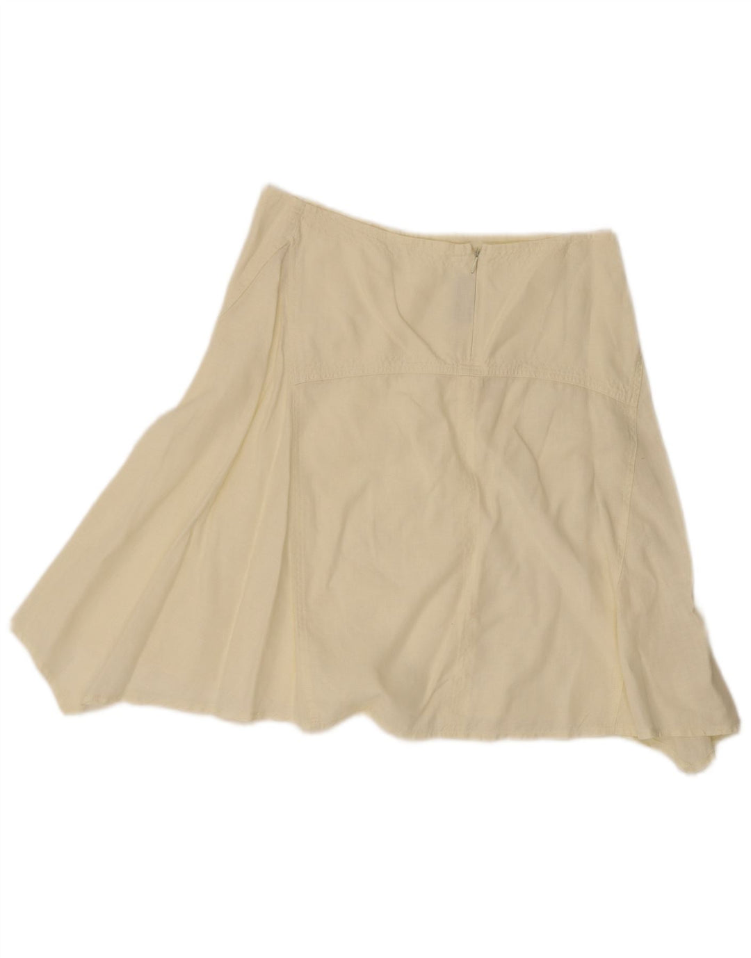 Sisley Mujer Mini Falda Asimétrica W30 Amarillo Medio
