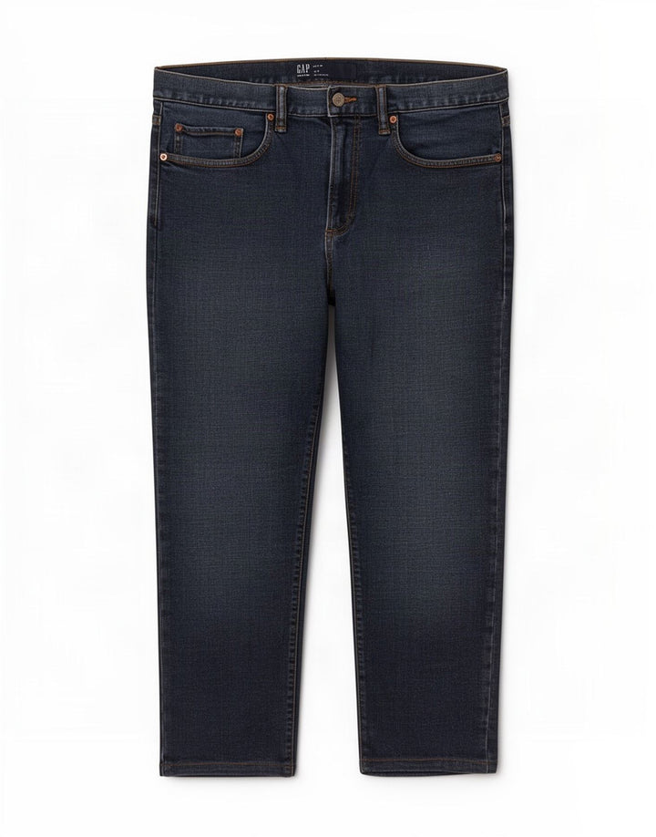 Vaqueros ajustados para hombre Gap W36 L27 Algodón azul marino