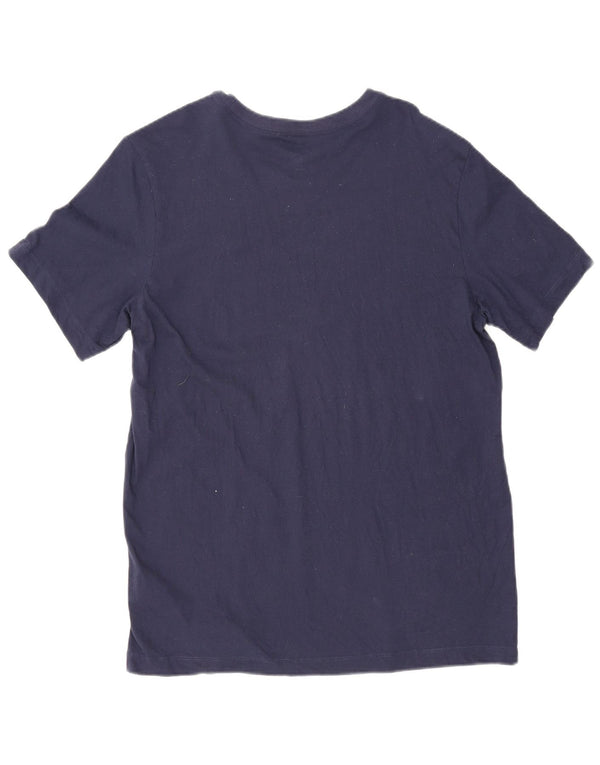 Camiseta Nike Hombre Top Grande Azul Marino Algodón