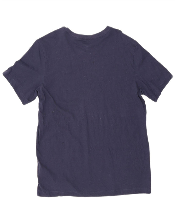 Camiseta Nike Hombre Top Grande Azul Marino Algodón