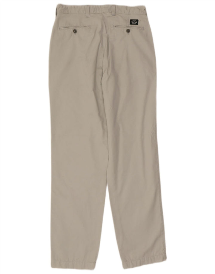 Dockers Pantalones chinos rectos color caqui para hombre W32 L34 Gris