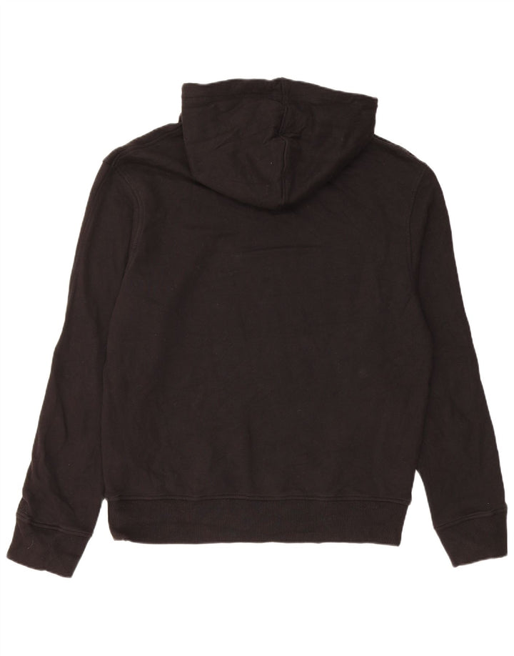 Calvin Klein Jeans Hombre Sudadera con capucha Jumper Medium Negro Algodón