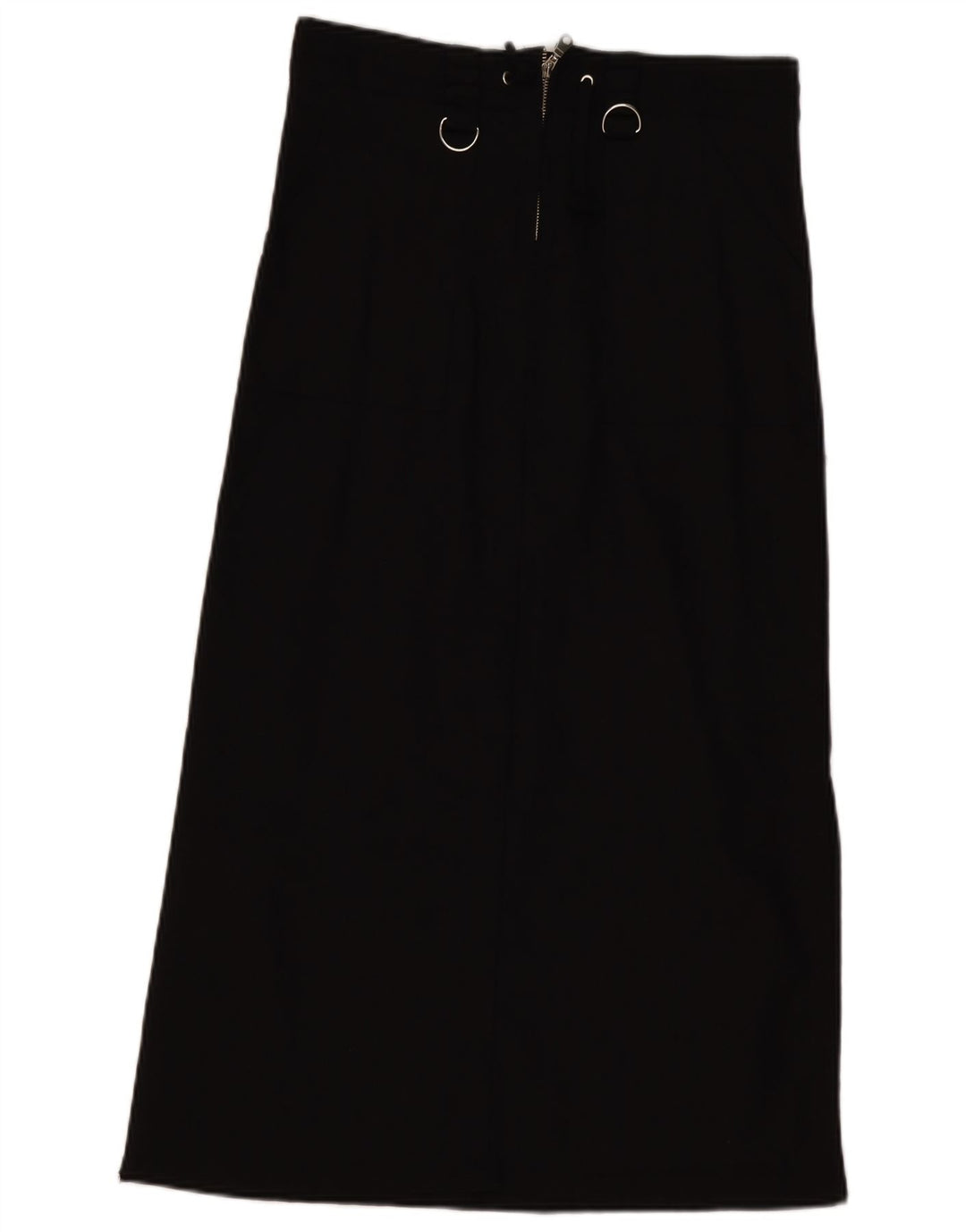 NEW SENSATION Maxi Falda Mujer Mediana W30 Negro