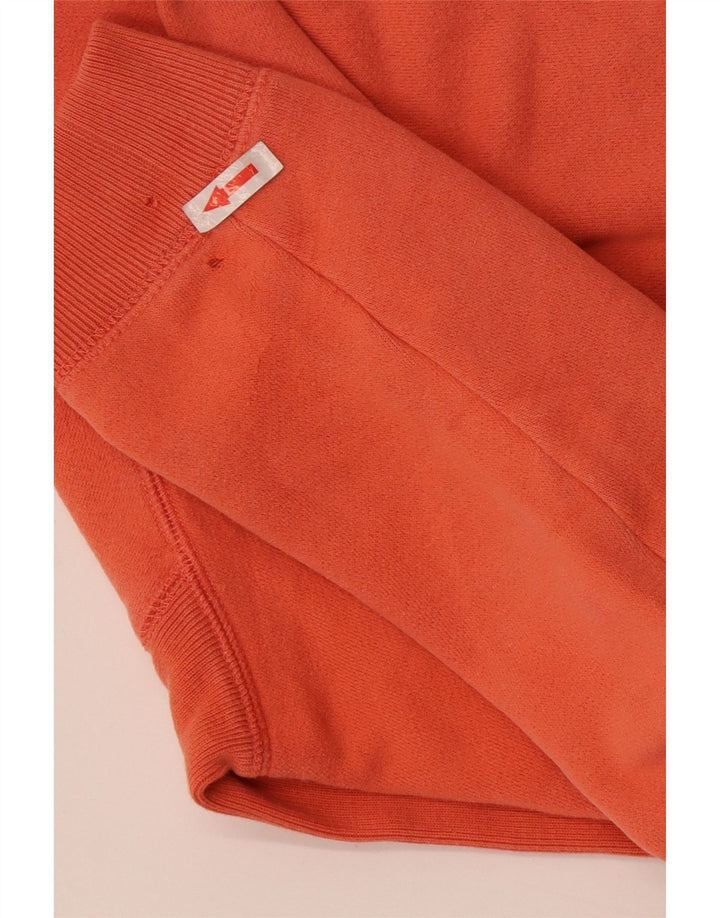 Izod Sudadera gráfica para mujer Jumper UK 44 Algodón naranja mediano