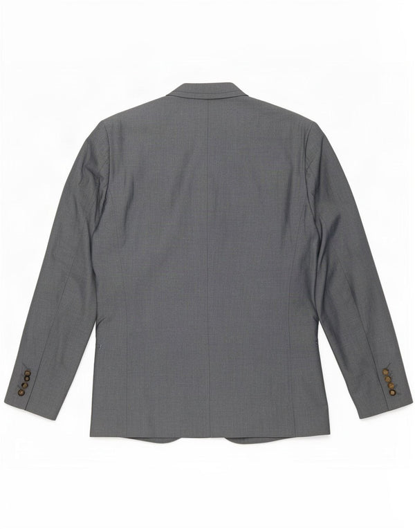 Ted Baker Chaqueta tipo blazer de 2 botones para hombre Reino Unido 40 Grande Algodón gris