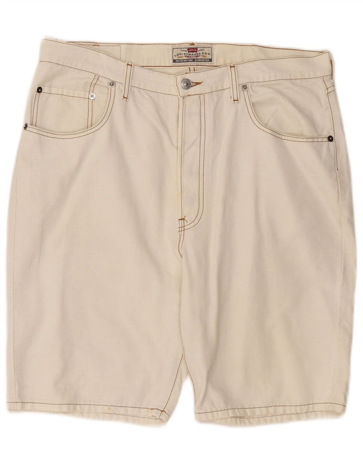 Levi's Shorts casuales para hombre W36 Large Off White