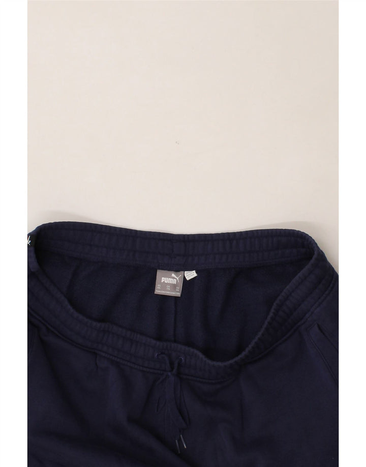 PUMA Mens Sport Shorts 2XL  Navy Blue Vintage Puma and Second-Hand Puma from Messina Hembry 