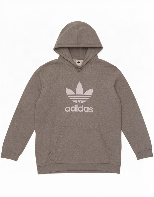 Adidas Hombre Graphic Sudadera con capucha Jumper XL Gris Algodón
