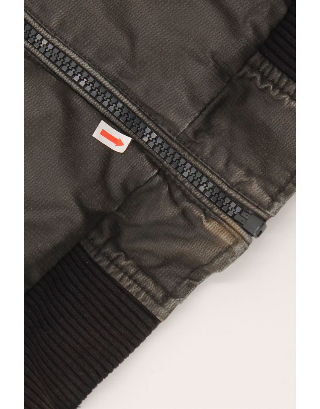 Jack & Jones Chaqueta militar para hombre UK 36 Small Gris Algodón