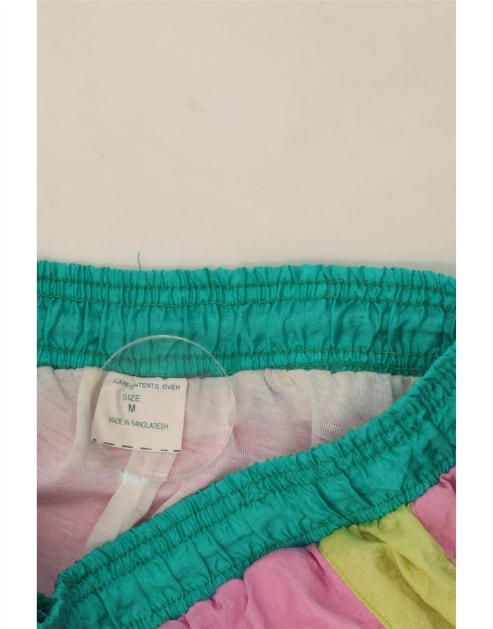 VINTAGE Chándal completo de gran tamaño para mujer Reino Unido 14 Bloque de color rosa medio