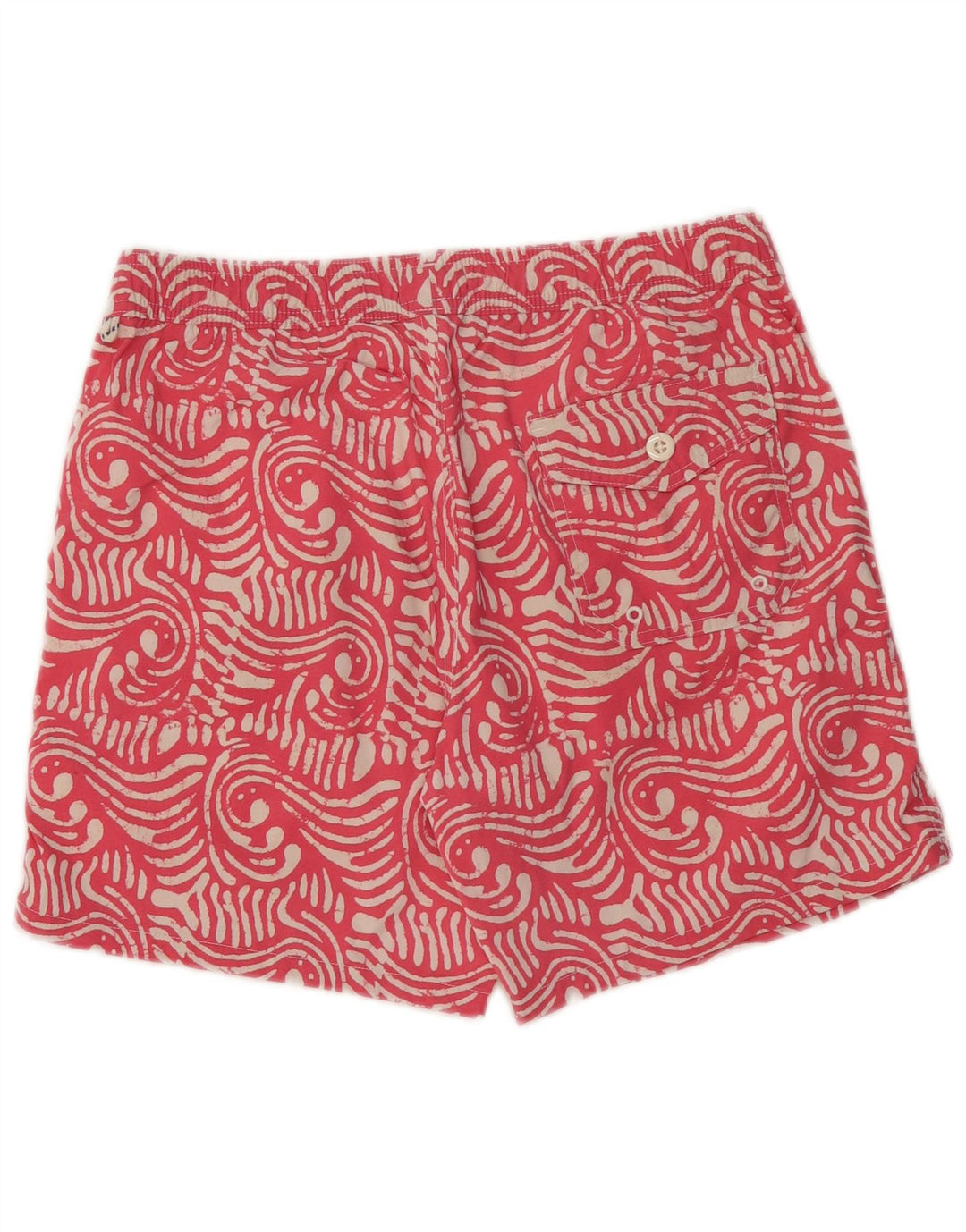 J. CREW Bañador Hombre Poliamida Paisley Rosa Medio