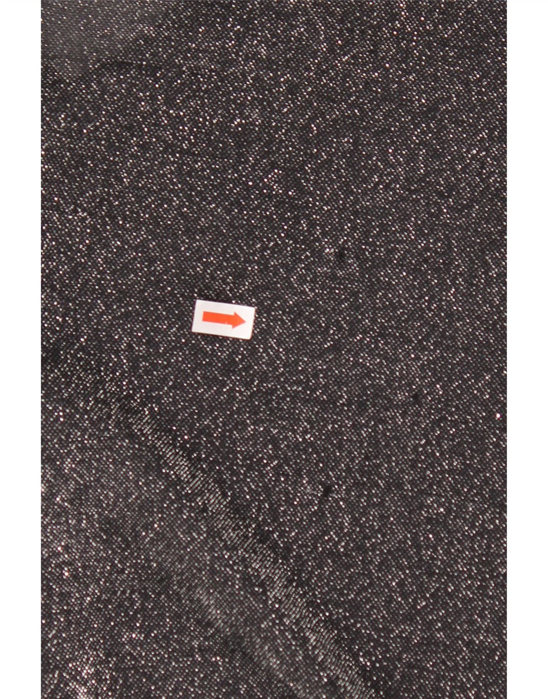 VINTAGE Blusa camisa de gran tamaño para mujer Reino Unido 16 Poliéster moteado negro grande