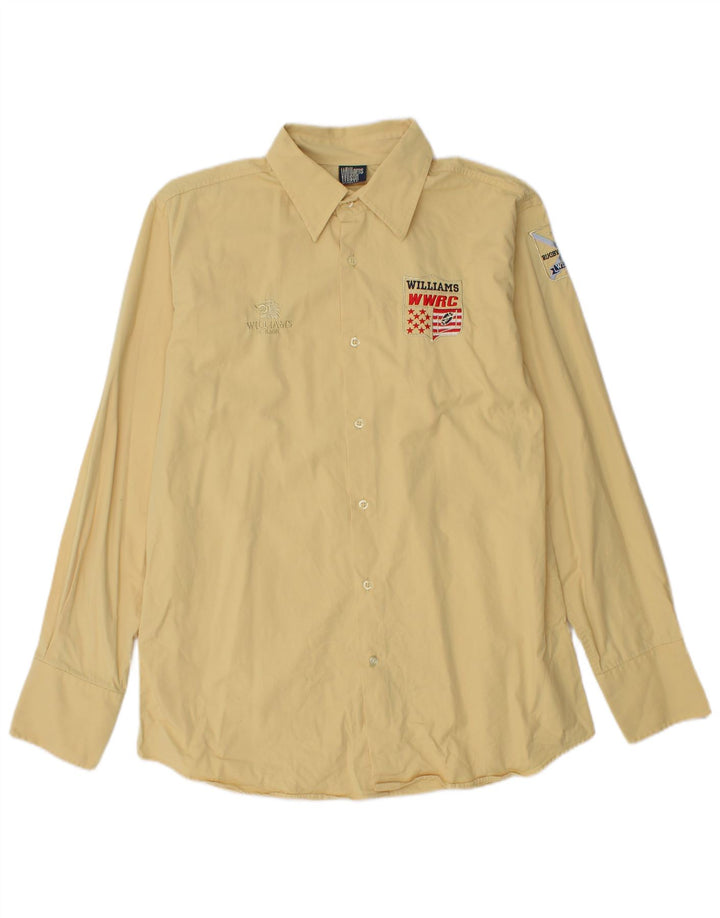 Williams Wilson Camisa gráfica para hombre XL Algodón amarillo