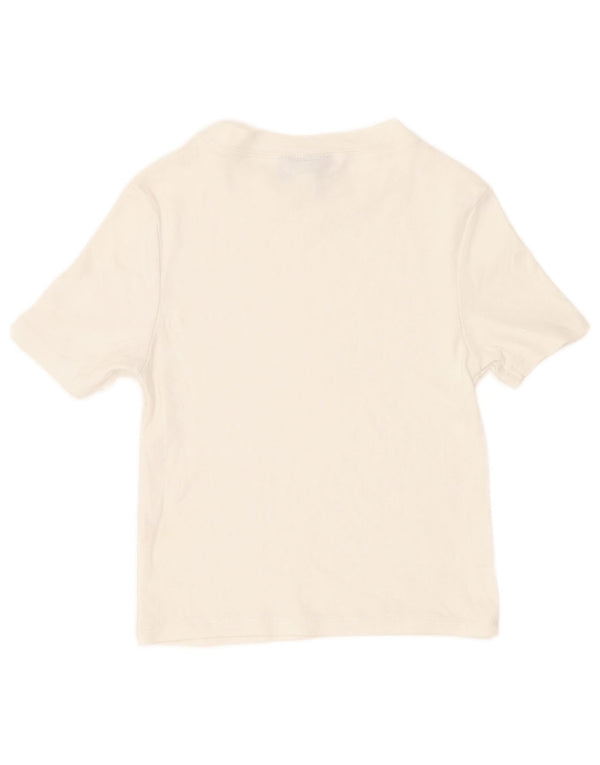 Topshop Camiseta para mujer Top UK 4 XS Blanco