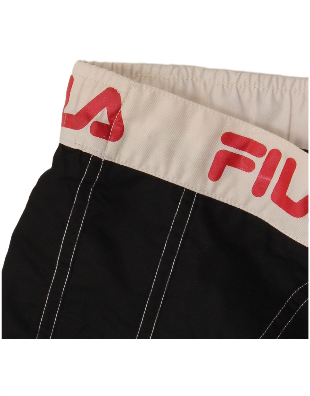 Fila Shorts De Baño Gráficos Para Hombre Medium Black Colorblock