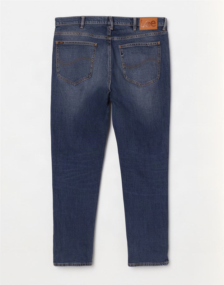 Lee Vaqueros Cortos Rider para Hombre W40 L27 Algodón Azul