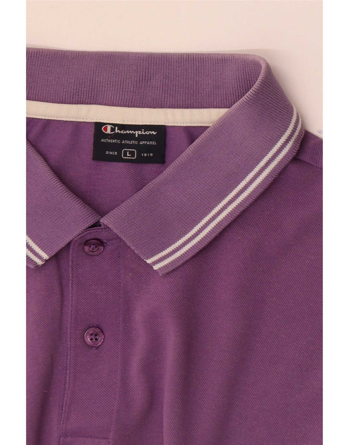 Champion Polo Para Hombre Grande Púrpura