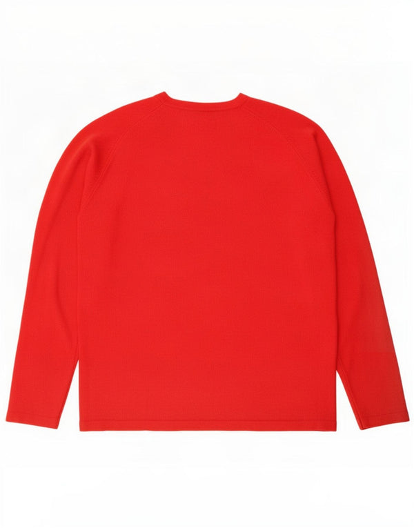 Zara Hombre Top Manga Larga XL Rojo