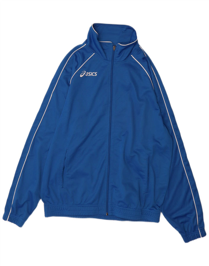 Asics Hombre Chándal Top Jacket XL Azul Poliéster