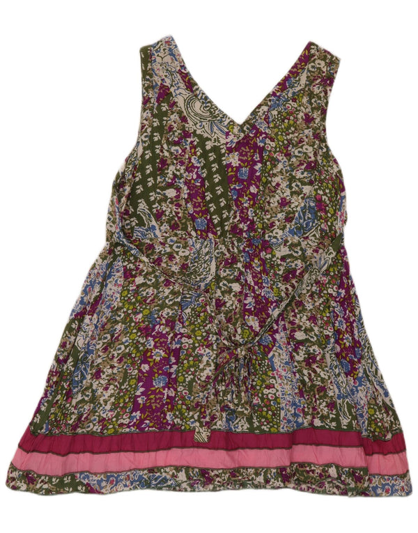 Joe Browns Top tipo túnica sin mangas para mujer UK 8 Small Multicolor Floral