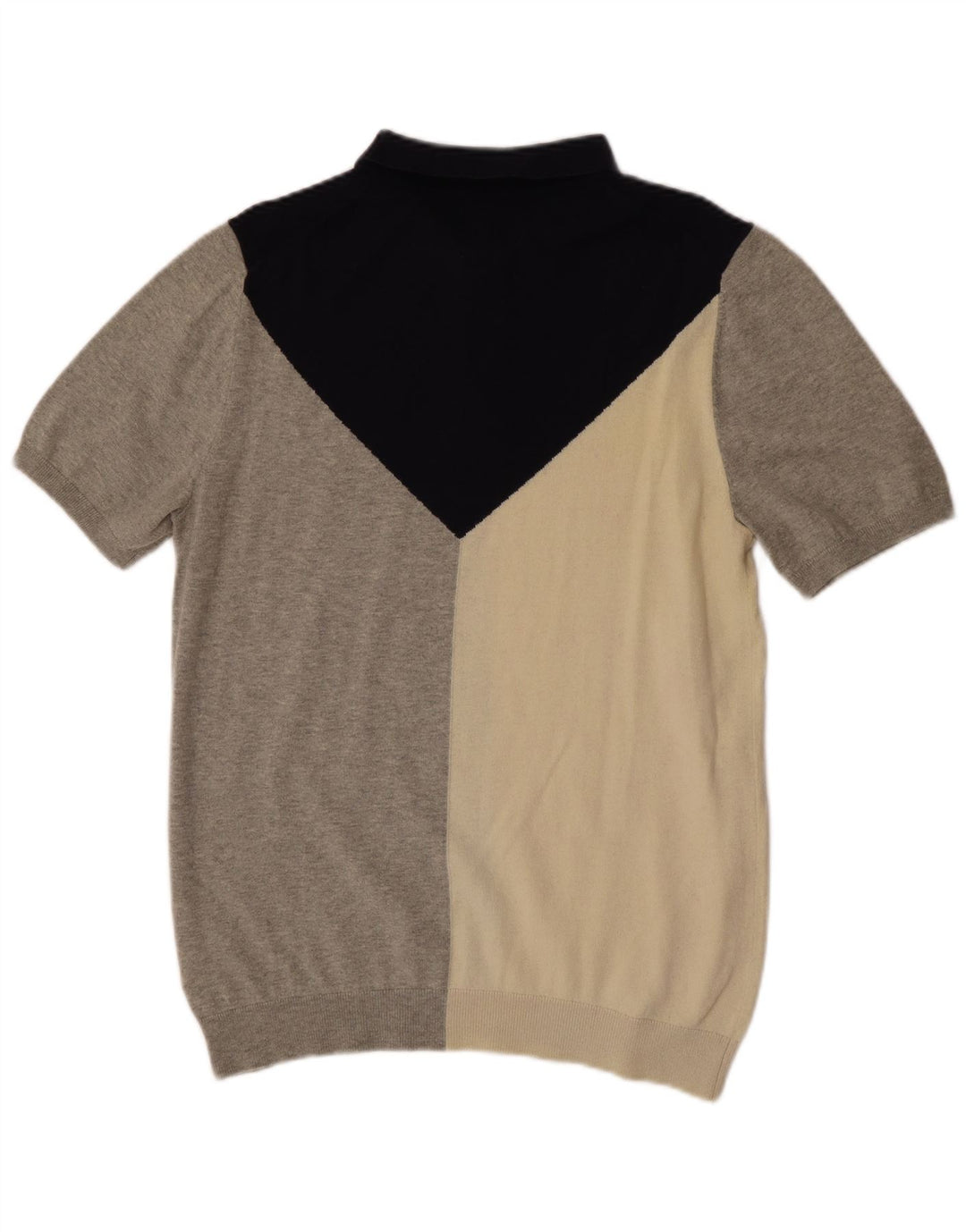 Jersey Reiss Mujer Con Cremallera Y Cuello UIK 14 Medium Grey Colourblock