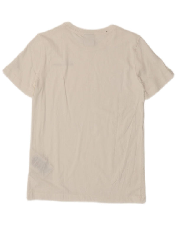 CHAMPION Camiseta para mujer Top UK 10 Small White Cotton