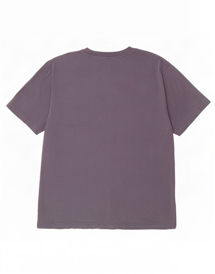 Cos - Camiseta de corte relajado para hombre, talla mediana, algodón azul marino