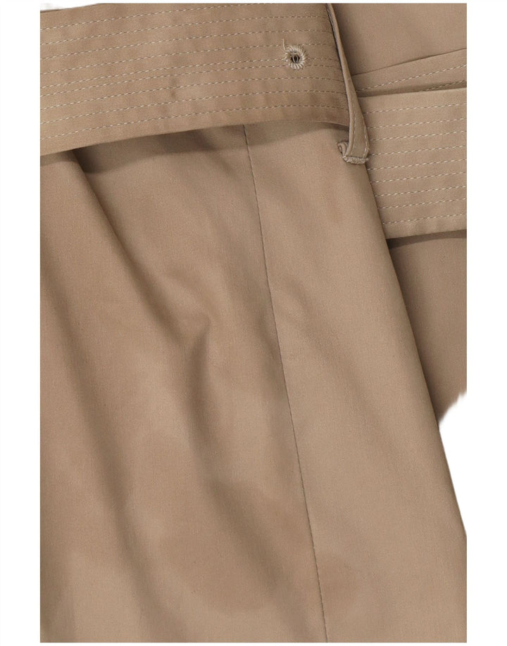 TED BAKER Gabardina para hombre EU 44 XS Algodón beige