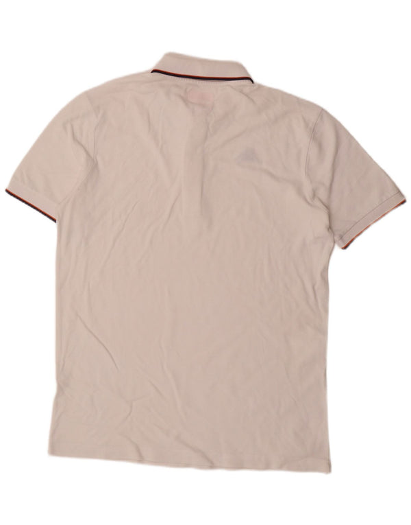 Kappa Polo Hombre Blanco Grande