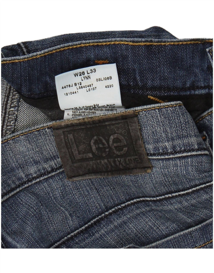 LEE Vaqueros Lynn Slim para Mujer W28 L33 Algodón Azul